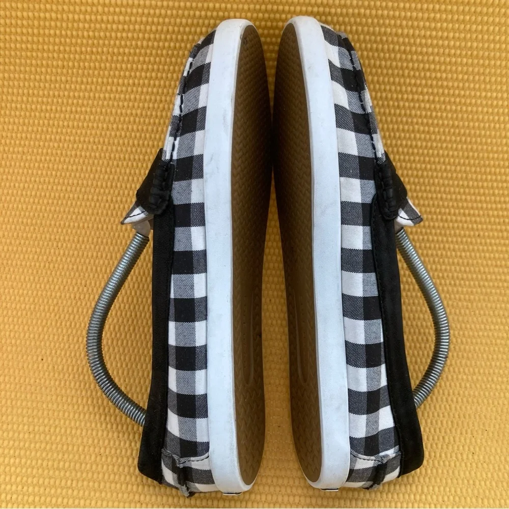Cole Haan Black Women's Loafers Black-White size 9.5B - Picture 4 of 8